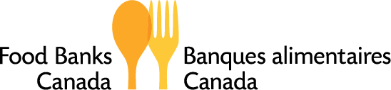 A bilingual logo reading Food Banks Canada