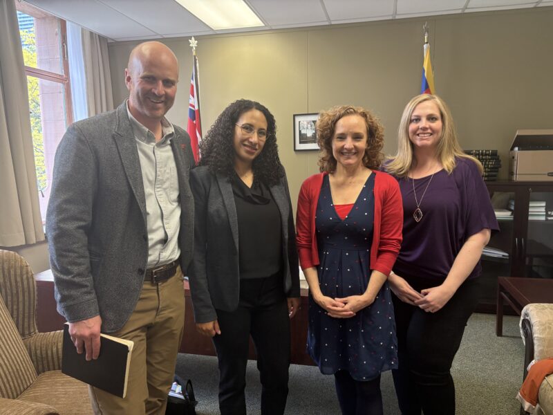 Feed Ontario with MPP Alexa Gilmour at our Day of Action.