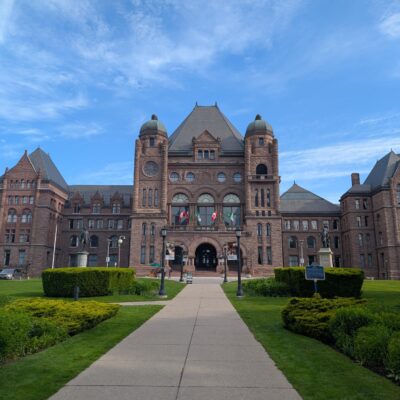 Queen's Park at our Day of Action