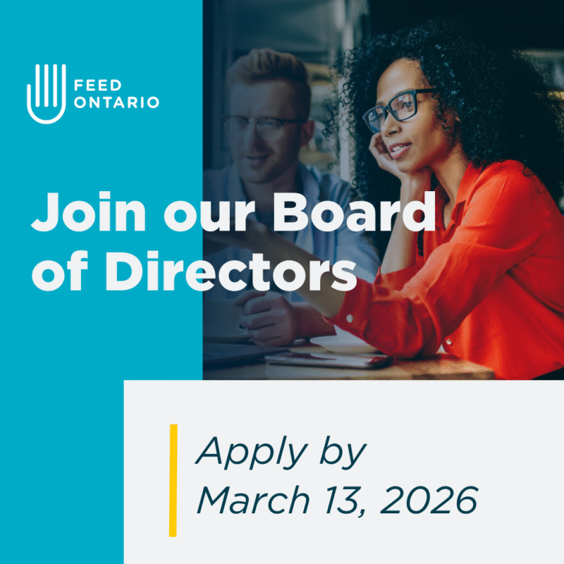A woman looks at a computer. Text overlay reads: "Join our board of directors. Apply by March 13, 2026."