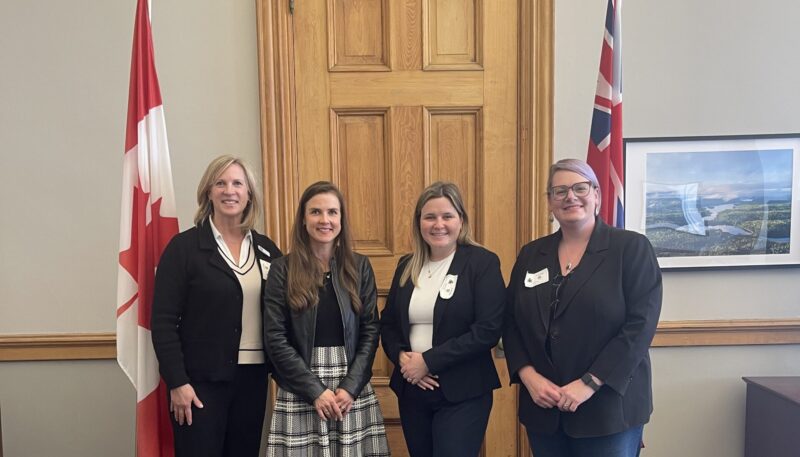 Feed Ontario senior leadership with Minister Khanjin.